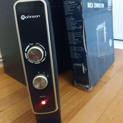 Rohnson Mica Convertor space heater used