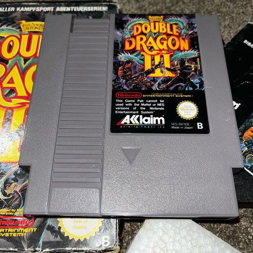 Double Dragon 3 used game for Nintendo Entertainment System (NES)