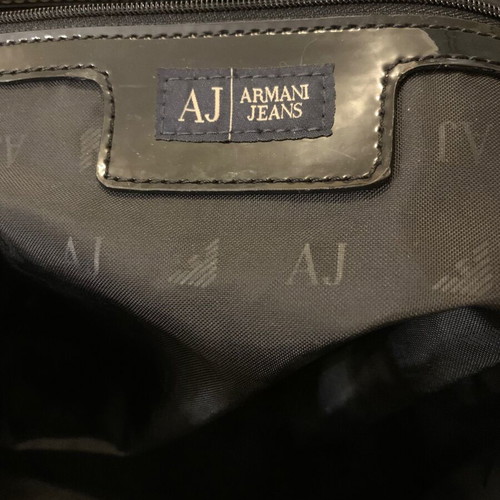 Armani Jeans large black handbag new