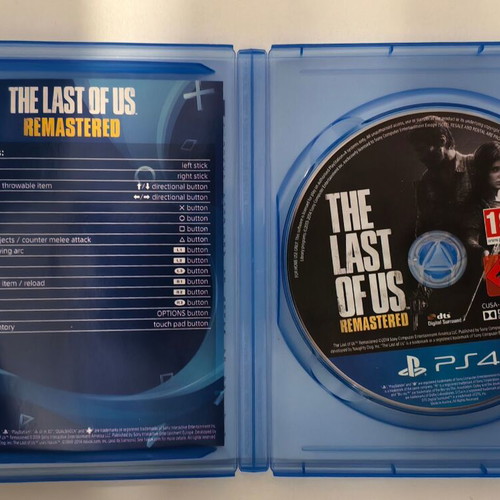 PlayStation 4 The Last of Us Remastered like new