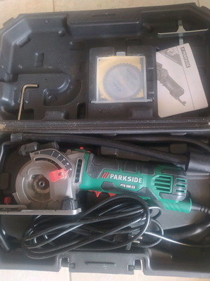 Mini circular saw Parkside lightly used
