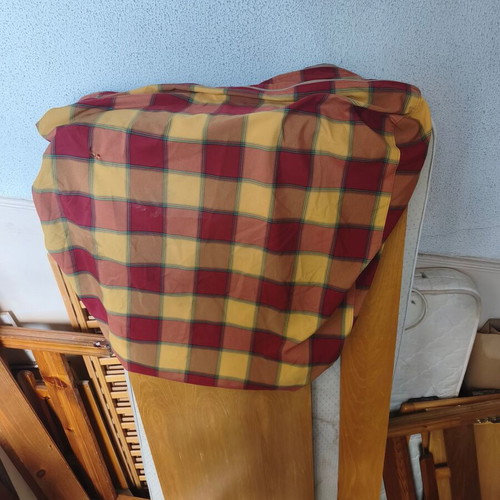 Sofa with mattress like bed used, quality wood