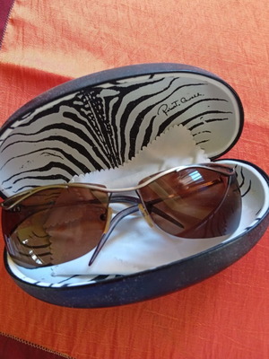 Roberto Cavalli sunglasses used, brown, women's
