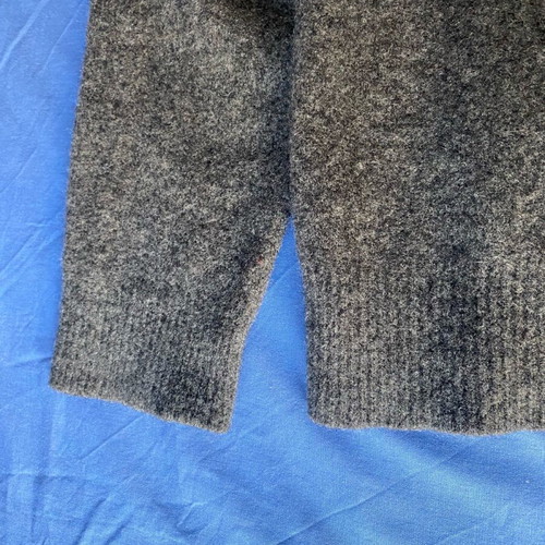 Polo Ralph Lauren gray sweater 100% sheep wool like new