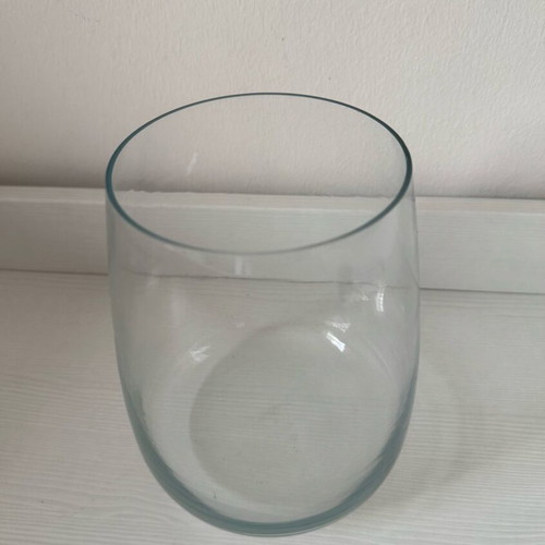 IKEA Berakna Glass Vase New 18x15 cm