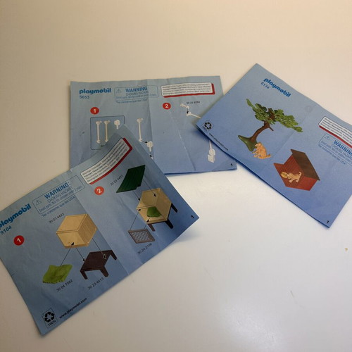 Playmobil Animal-Themed Bundle like new, 5 retired sets