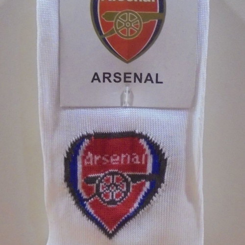 Arsenal F.C. old pair of sports socks one size new