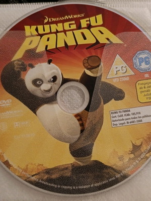 Kung Fu Panda DVD used, without case, authentic