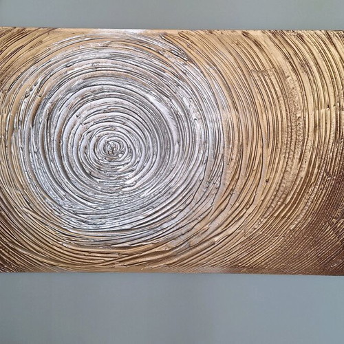 Painting with gold and silver texture 60×120 new