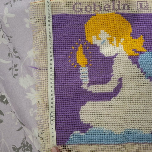 Handmade embroidery like new