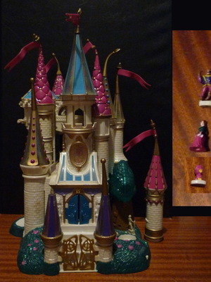 Trendmasters castle 1998 μεταχειρισμένο με τρεις φιγούρες