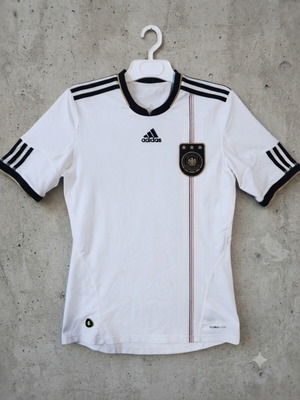 Adidas Germany 2010 World Cup Home Soccer Jersey DFB, white, men size S