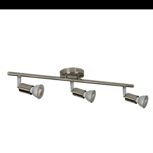 VK Ceiling Light Spot Gu10 Max 3x35w Nickel Matte new