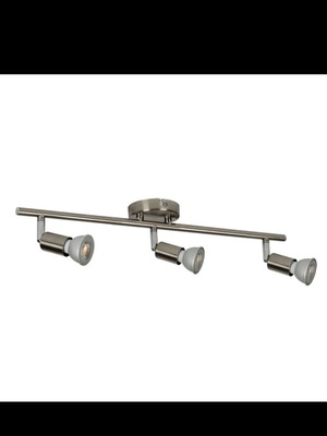 VK Ceiling Light Spot Gu10 Max 3x35w Nickel Matte new