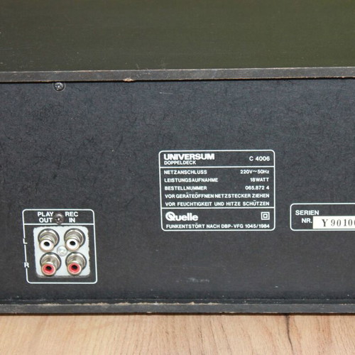 Universum C-4006 double cassette deck like new