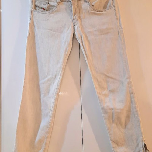 Diesel jeans like new, size 29, white and gray