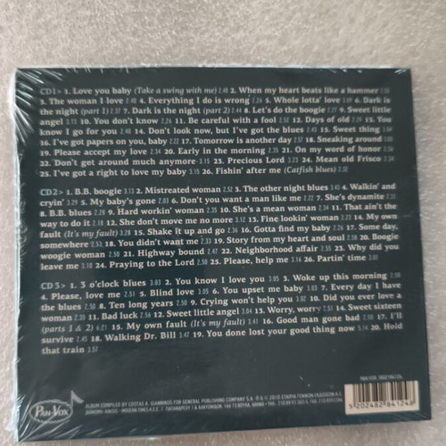 B.B. King 3CD Blues Anthology καινούργιο