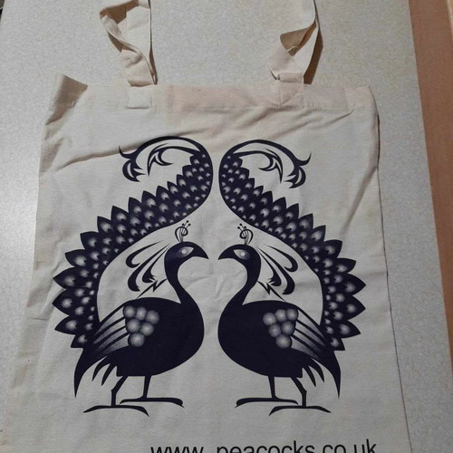 Peacocks UK women's shoulder tote bag for shopping new, black-white