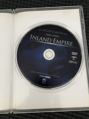 Inland Empire DVD, thriller, horror, Greek subtitles
