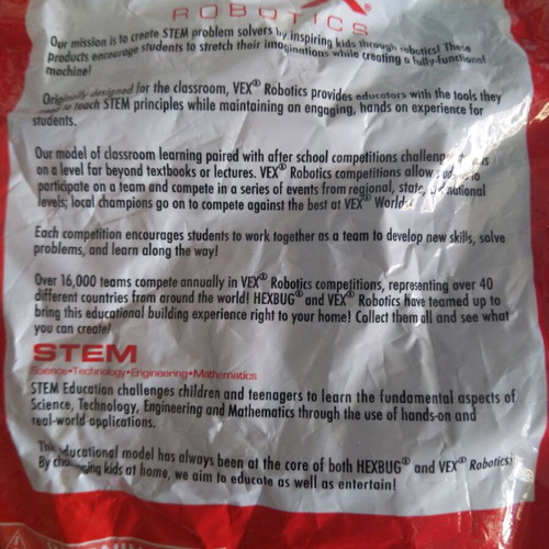 Aerial Drone building blocks new, sealed bag