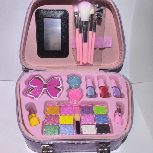 Children's Makeup Case Glitter & Beauty World new