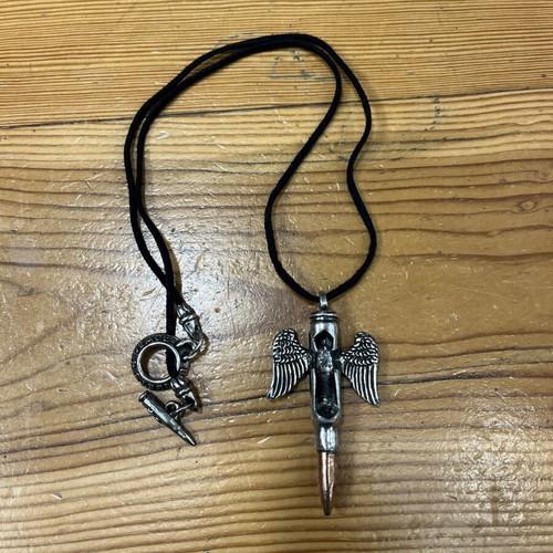 Jewelry from a real bullet, silver