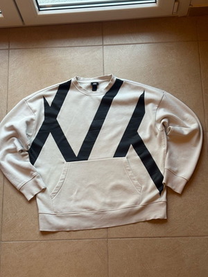 H&M hoodie medium for men used, black and white