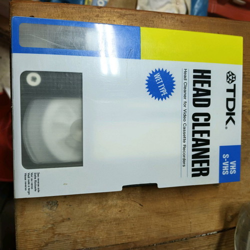 Video head cleaner cassette like new