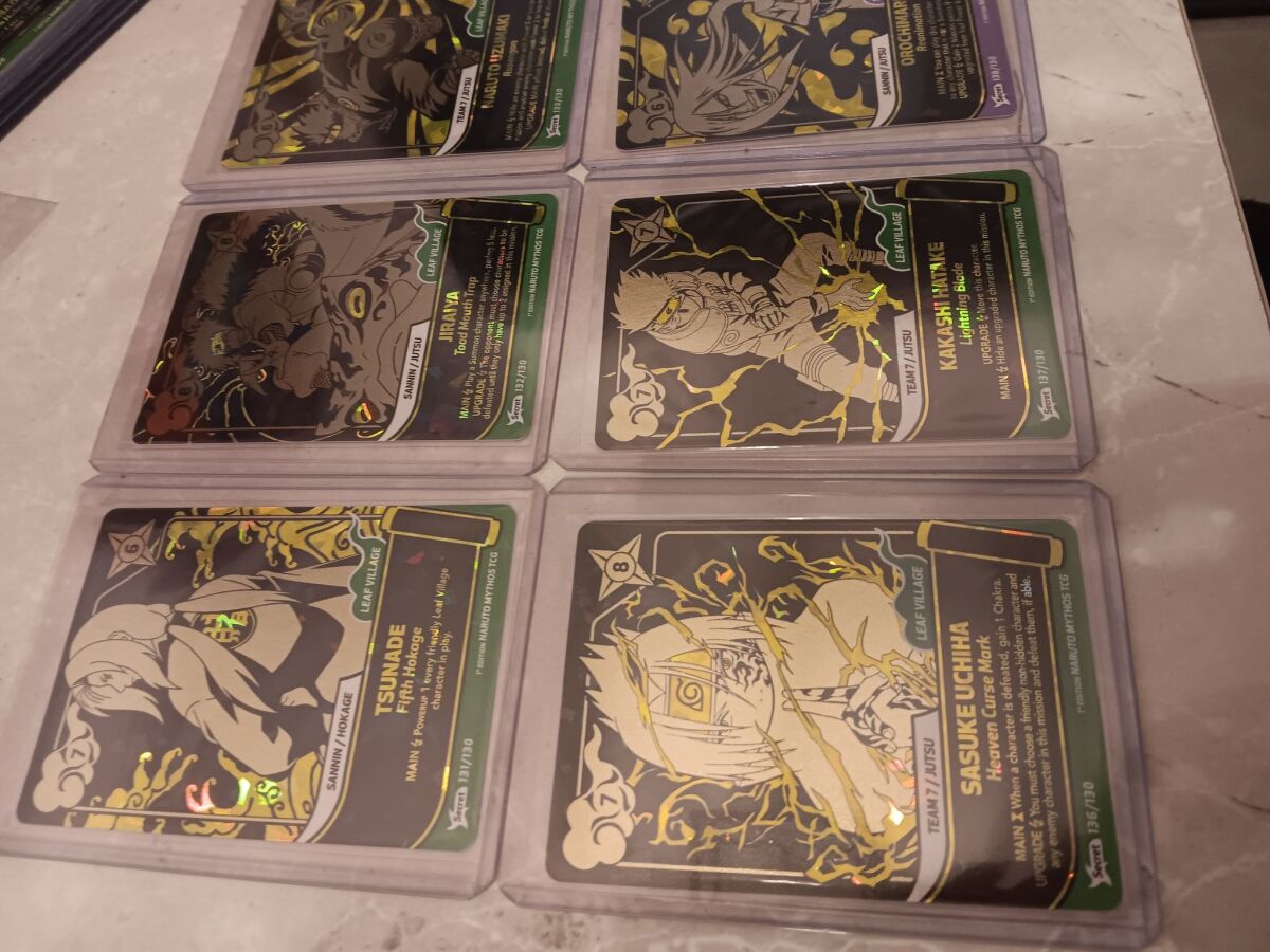 Naruto Mythos Full Secret Rare Card Set… - € 420,00 - Vendora.cy