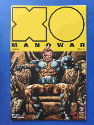 X-O Manowar Vol 4 Issue 6 Variant Cover comic used