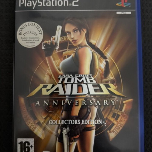 Lara Croft Tomb Raider Anniversary Collector’s Edition PS2 like new