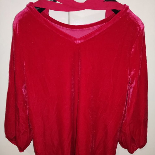 Velvet Hampton Republic blouse used, red, size S