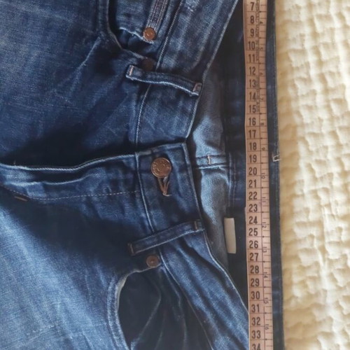 H&M slim jeans used, blue, size M