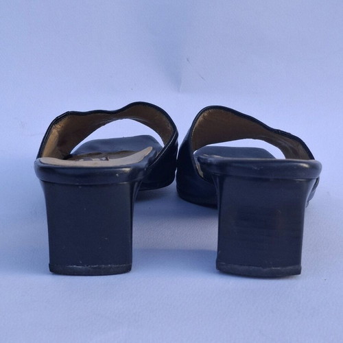 Leather mules 38 Moda Confort made in Italy like new