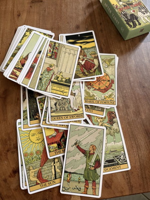 After Tarot cards