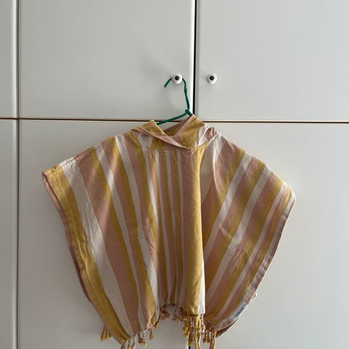 Liewood beach poncho used, 100% organic cotton