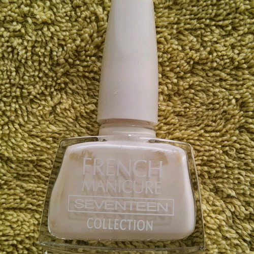Seventeen French Manicure Tip Color nail polish like new