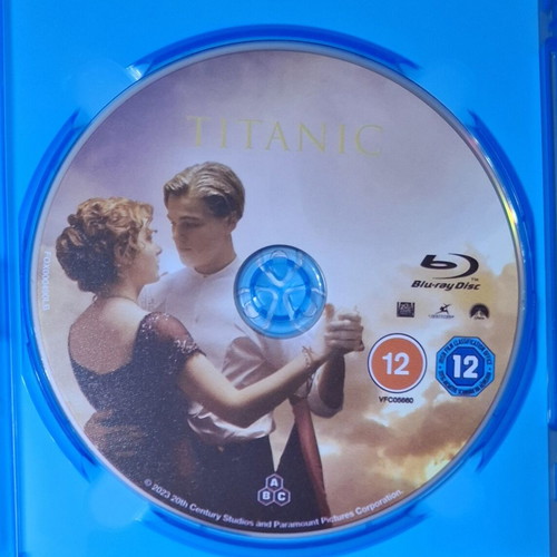 Titanic Blu-ray new, region free, adventure historical drama