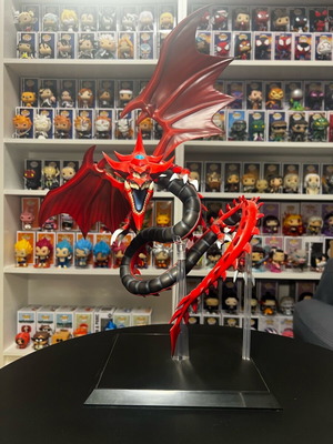 Slifer the Sky Dragon Egyptian God Statue Kotobukiya used
