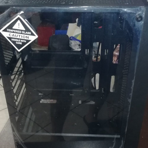 PC Case A290 Tempered Glass like new with fan and cables