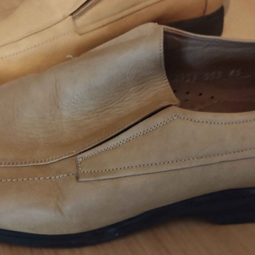 Men's Elite Antistatic Air-System Shock Absorber beige shoes used size 45