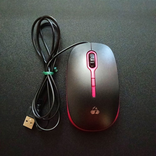 Powertech Wired Optical Mouse like new, ergonomic USB