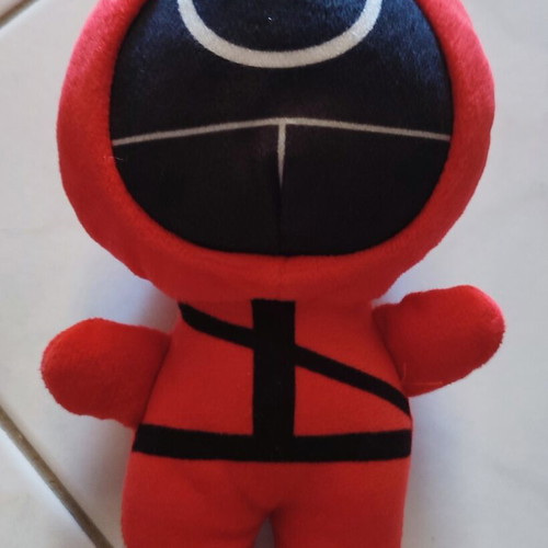 Squid Game plush doll with circle symbol like new