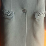 Rococo black coat like new, long