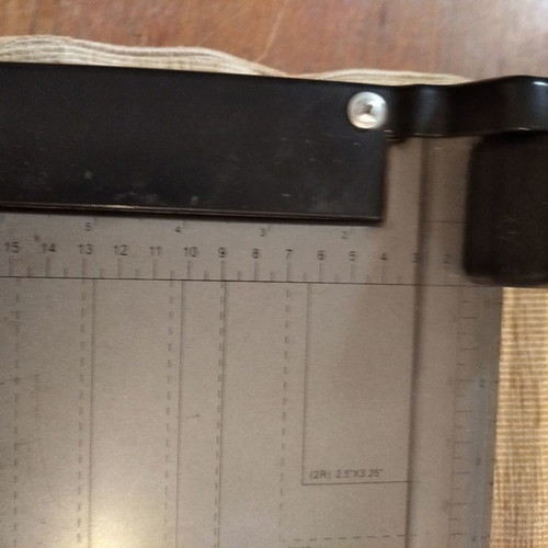 Paper cutter used