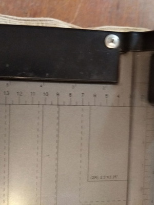 Paper cutter used