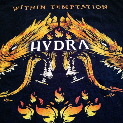 Within Temptation Hydra Heavy Metal Shirt XL Like New