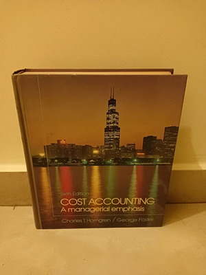 Cost Accounting Book like new, English text