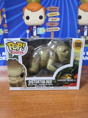 Funko Pop Movies Distortus Rex Jurassic World new figure