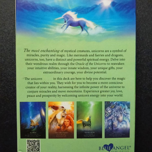 Oracle of the Unicorns card deck like new, magic and spiritual guidance